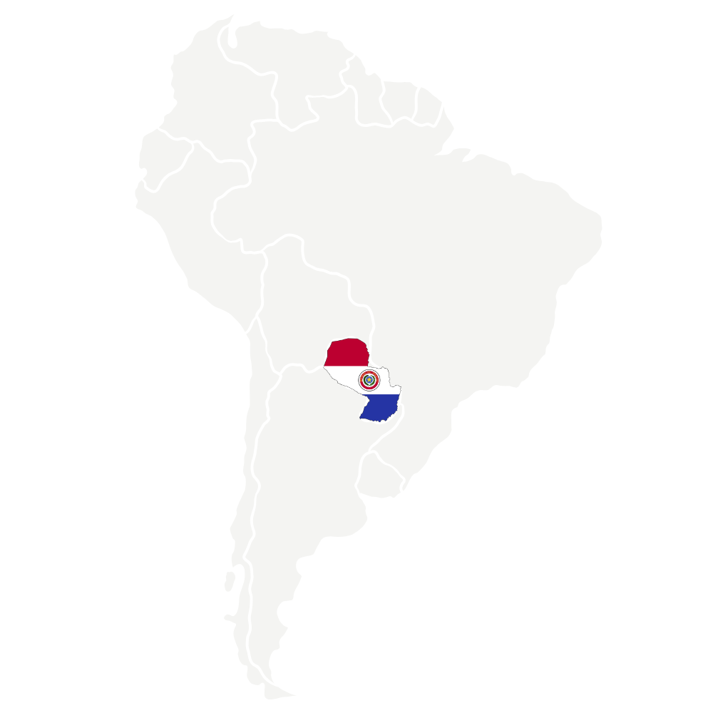 Cartina Paraguay