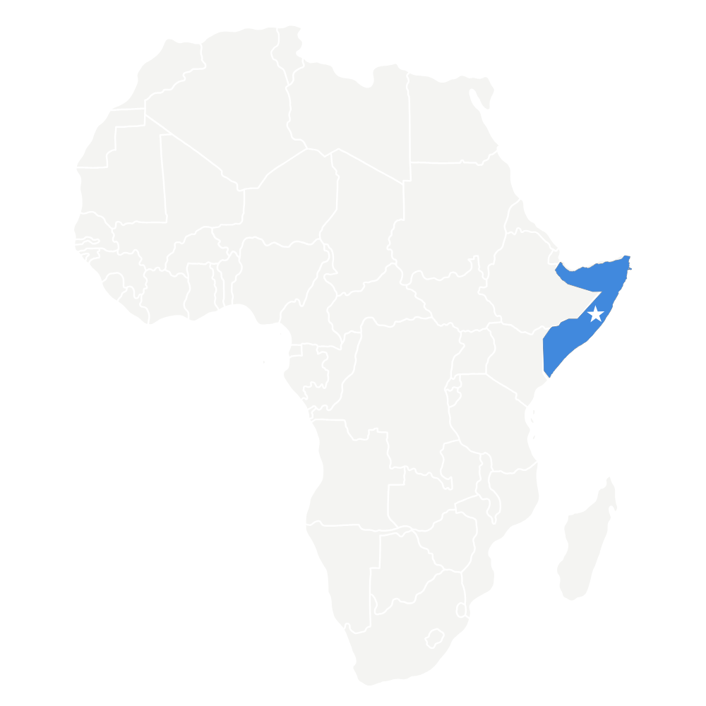 Cartina Somalia